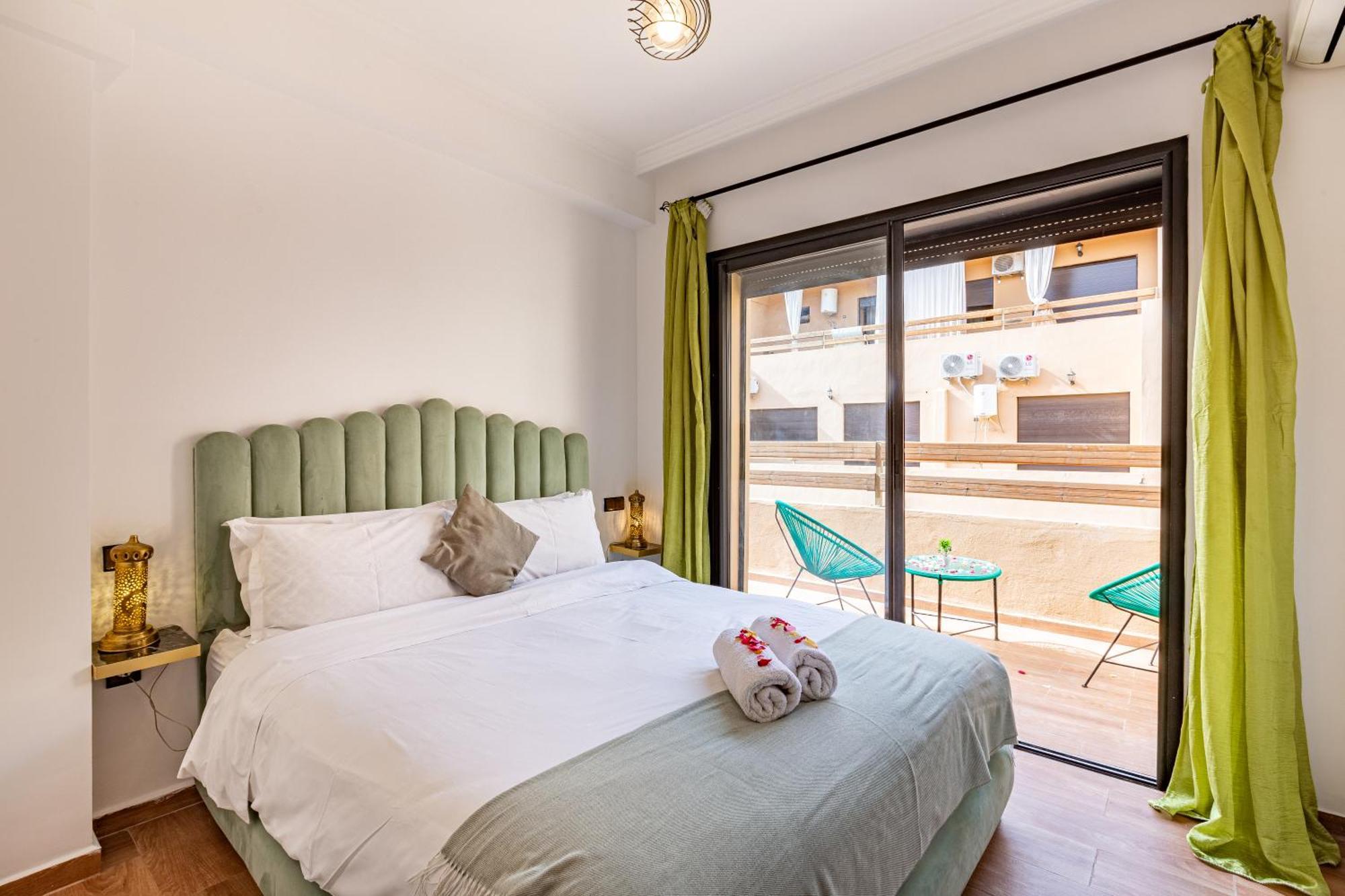 Chic & Cosy Appart Au Centre Ville - 100 % Equipe Marrakesh Exteriör bild