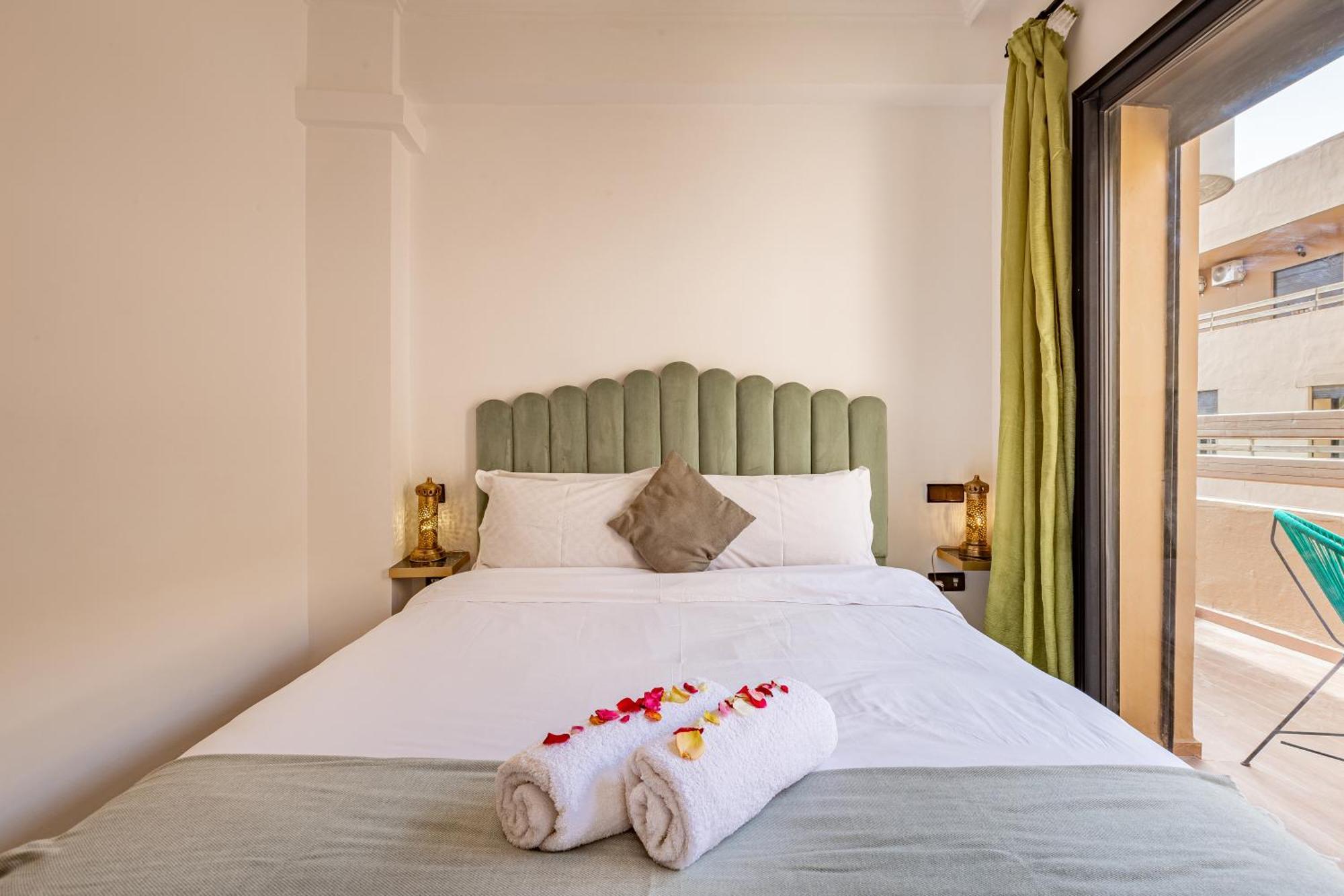 Chic & Cosy Appart Au Centre Ville - 100 % Equipe Marrakesh Exteriör bild