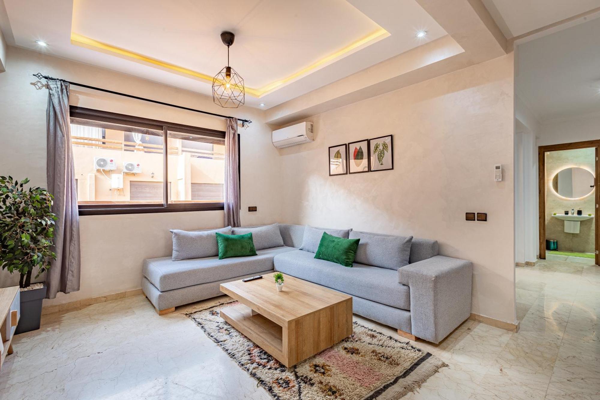 Chic & Cosy Appart Au Centre Ville - 100 % Equipe Marrakesh Exteriör bild