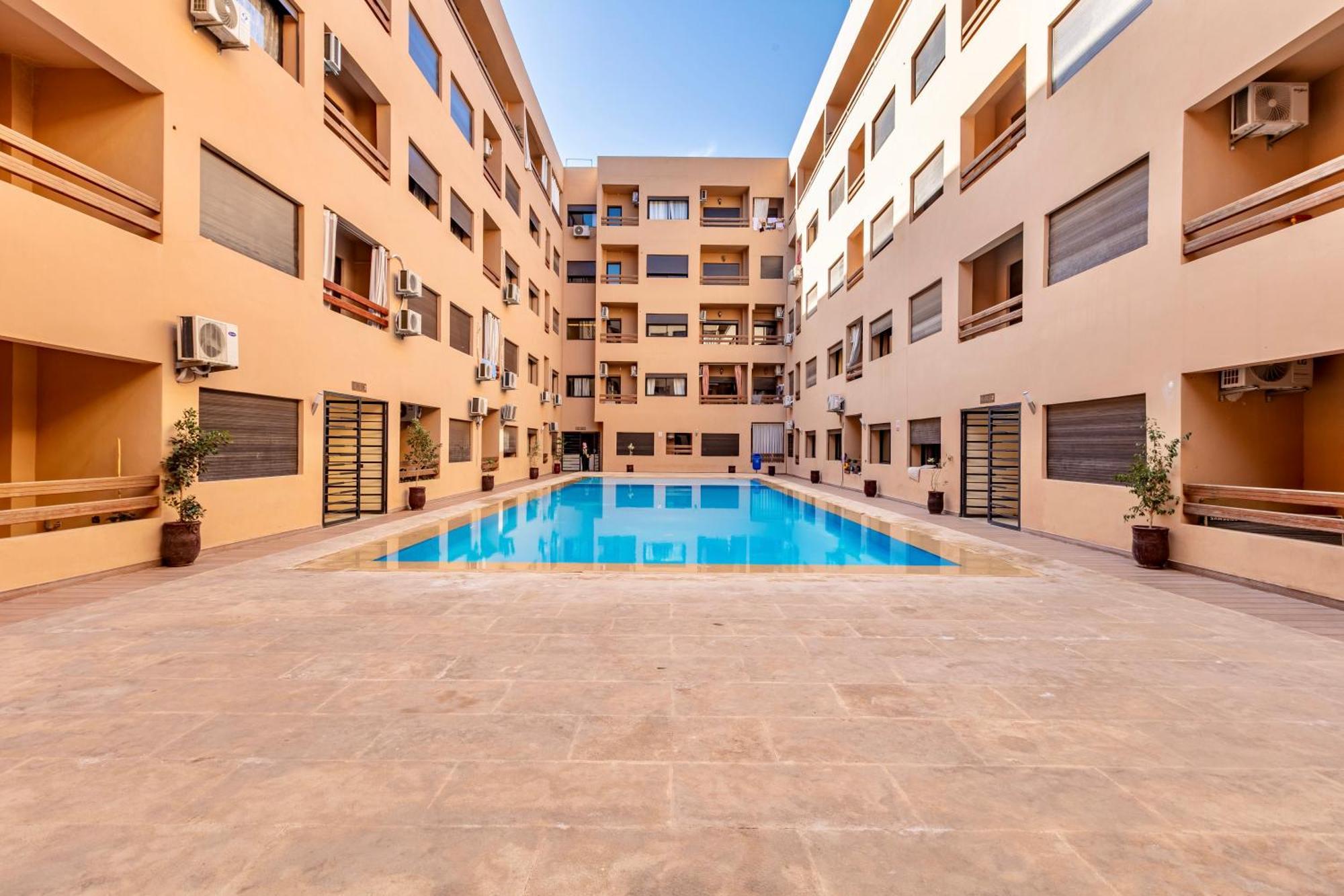 Chic & Cosy Appart Au Centre Ville - 100 % Equipe Marrakesh Exteriör bild