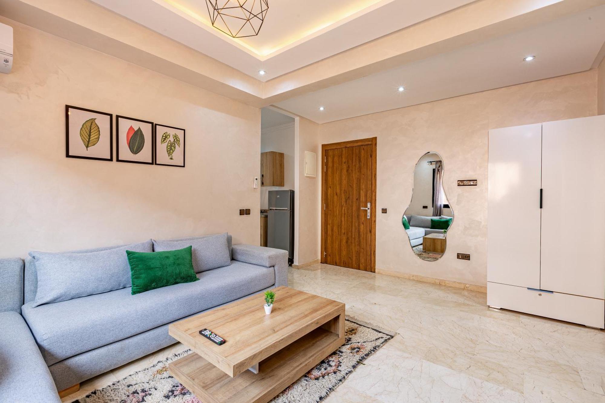 Chic & Cosy Appart Au Centre Ville - 100 % Equipe Marrakesh Exteriör bild