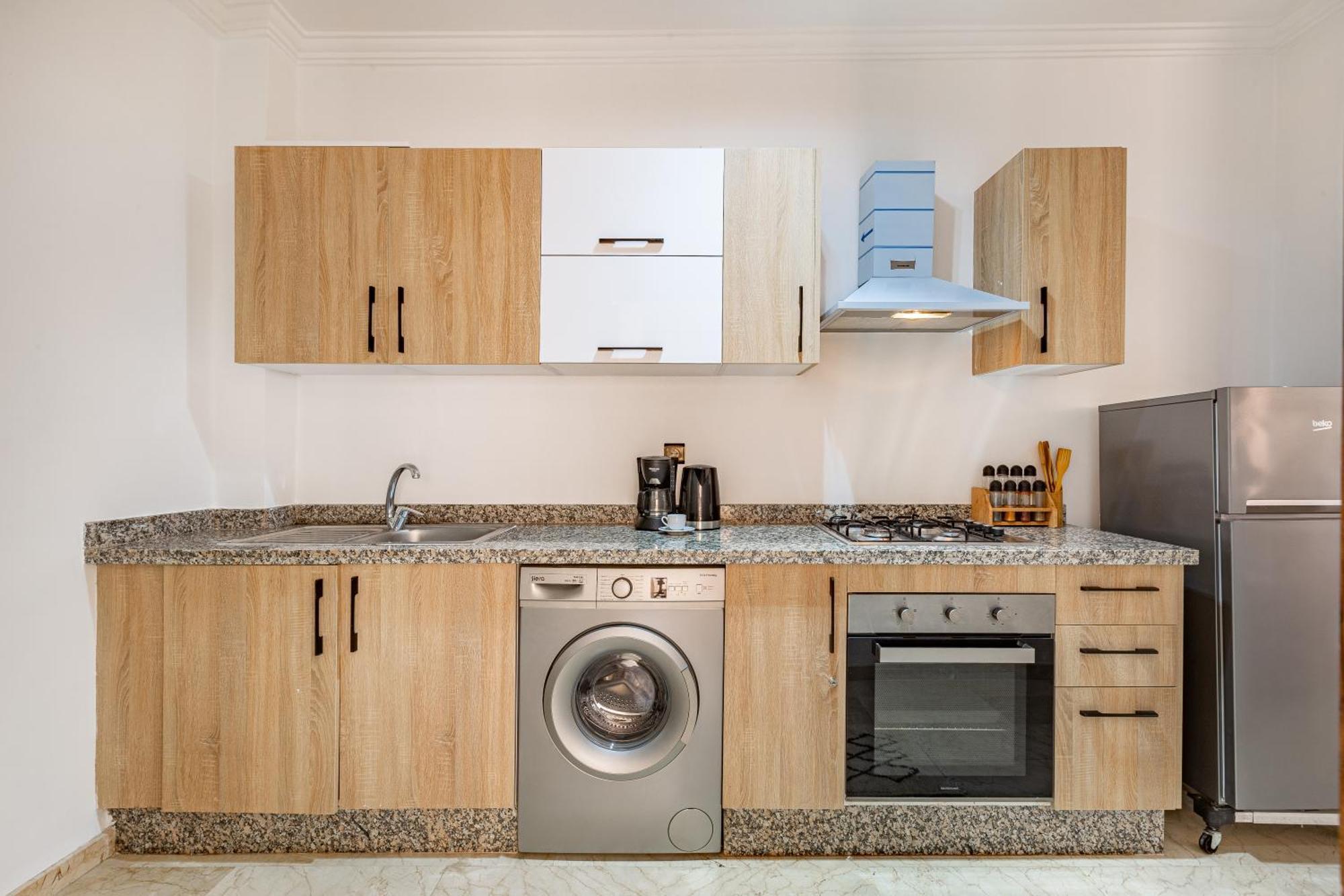 Chic & Cosy Appart Au Centre Ville - 100 % Equipe Marrakesh Exteriör bild