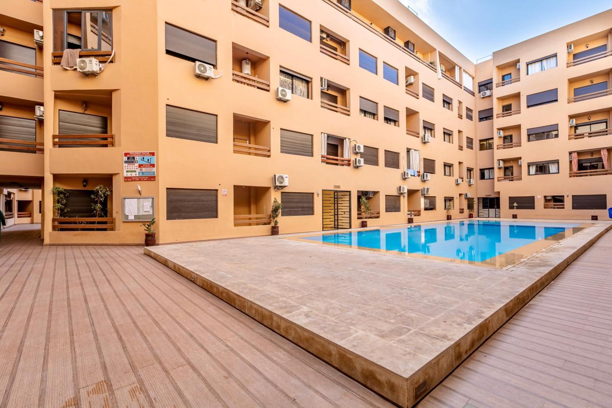 Chic & Cosy Appart Au Centre Ville - 100 % Equipe Marrakesh Exteriör bild